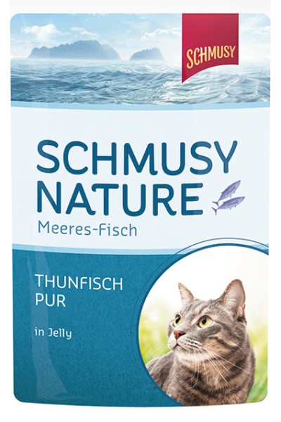 Schmusy Frischebeutel Fisch Thunfisch pur100g