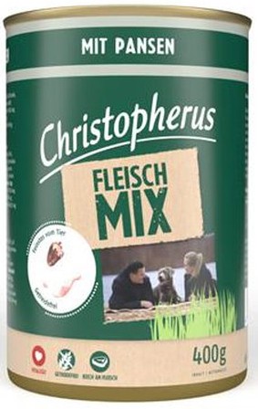 Christopherus Fleischmix - mit Pansen 400g-Dose