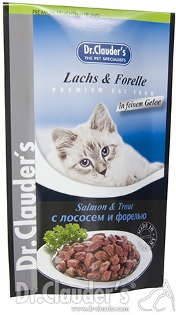 Dr. Clauder Cat Lachs-For.Gelee 100gP