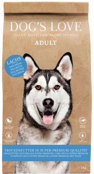 DOG'S LOVE TROCKEN Lachs & Forelle 2kg
