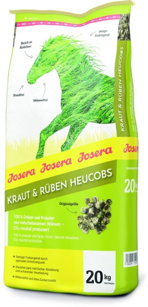 Josera petfood, Pferd, Kraut & Rüben Heucobs 20kg