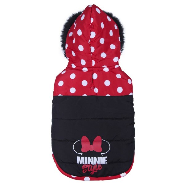 Hundemäntelchen Minnie Mouse Rot Schwarz XXS