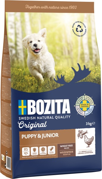 Bozita Dog Original Puppy + Junior 3kg
