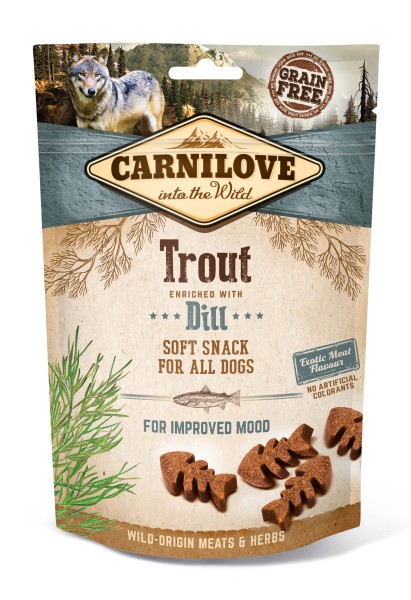 Carnilove Dog Soft Trout/Dill 200g