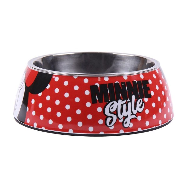 Futternapf für Hunde Minnie Mouse 760 ml Melamine Metall Bunt