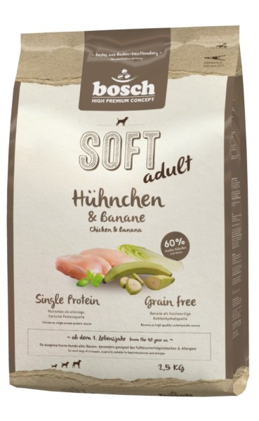 Bosch HPC Soft Hühnchen & Banane 2,5kg