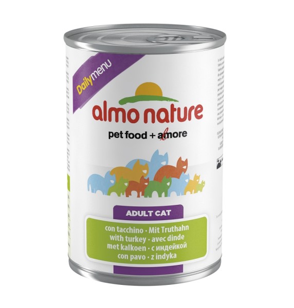 Almo Nature Cat Daily Menu Truthahn 400g Dose
