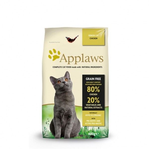 Applaws Cat Trockenfutter Senior mit Hühnchen - 400 g