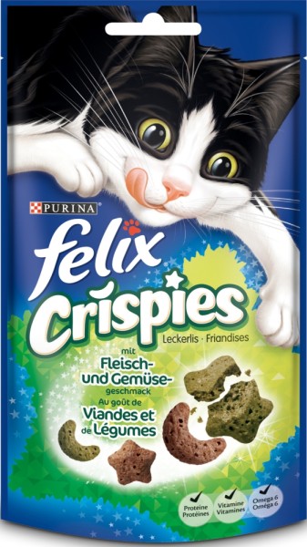 Felix Crispies Lamm+Gemüse 45g