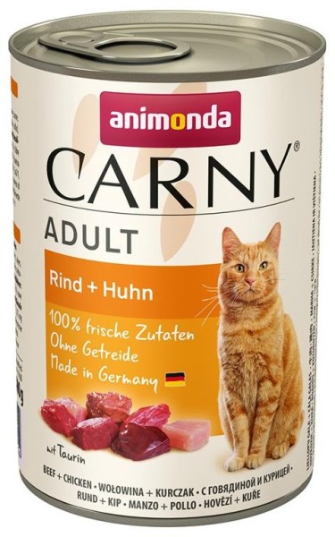 Animonda Cat Dose Carny Adult Rind & Huhn 400g