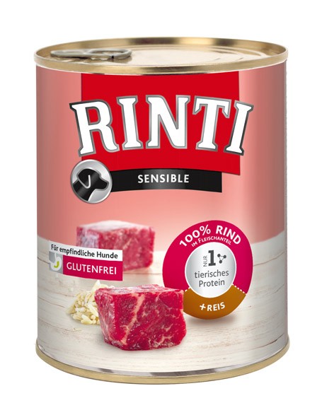 Rinti Sensible Rind & Reis - 800 g