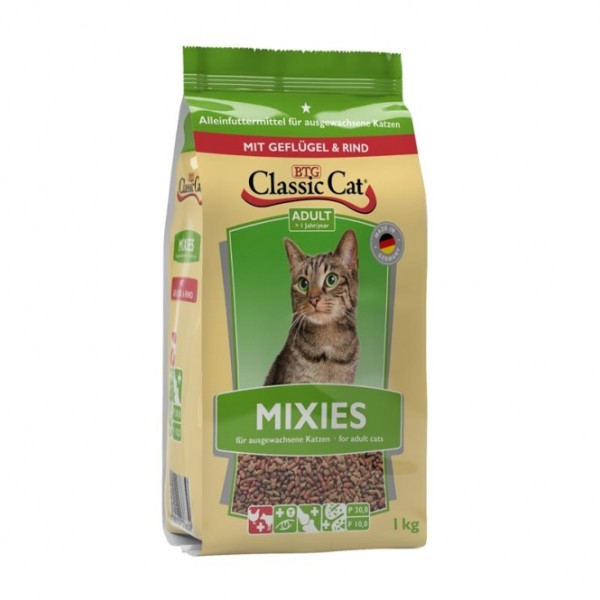 Classic Cat Mixies mit Geflügel und Rind 1kg
