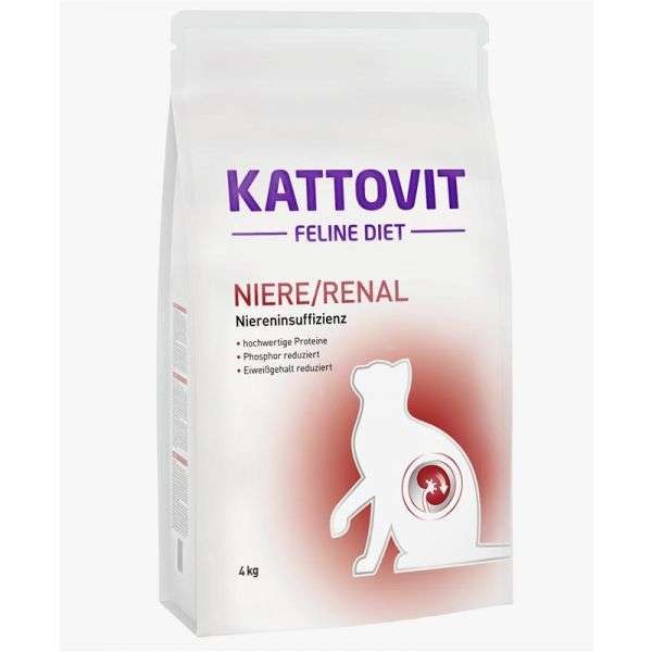 Kattovit Feline Diet Niere/Renal - 4 Kg