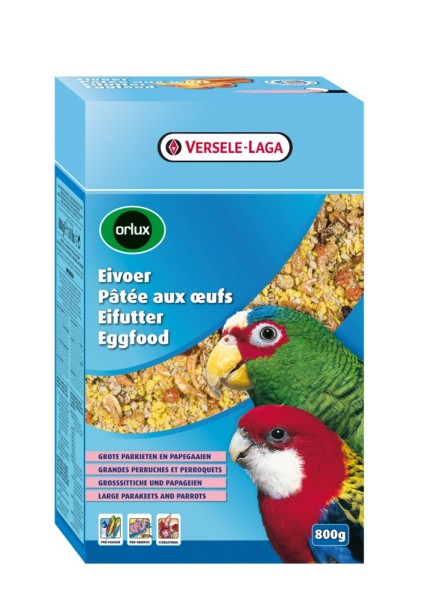 Versele-Laga Bird Orlux Eifutter Trocken Großsittiche & Papageien 800g