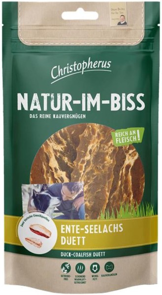 Christopherus Snack Natur-Im-Biss Ente - Seelachs - Duett 70g