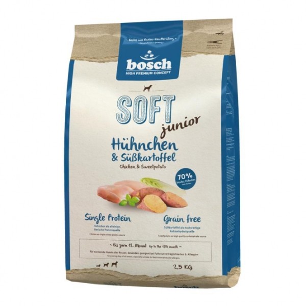 Bosch Soft Junior Hühnchen & Süßkartoffel - 2,5 kg