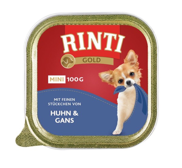 Rinti Gold mini Huhn & Gans 100gS
