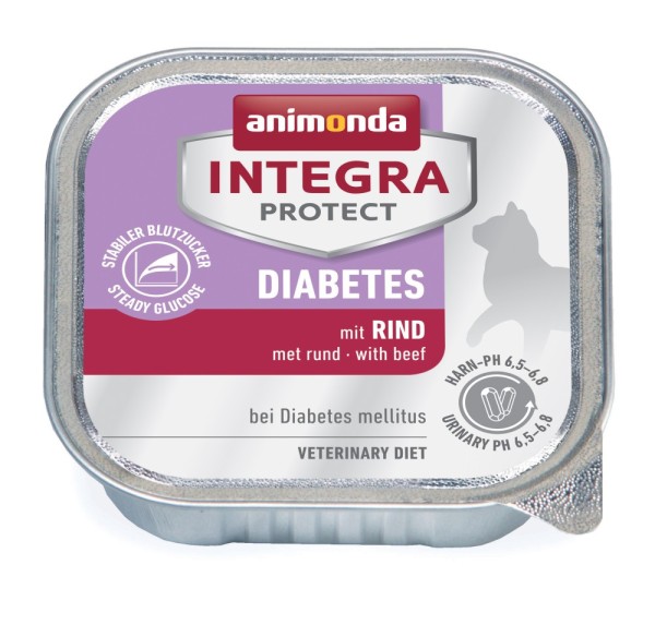 Animonda Cat Schale Integra Protect Diabetes mit Rind 100g