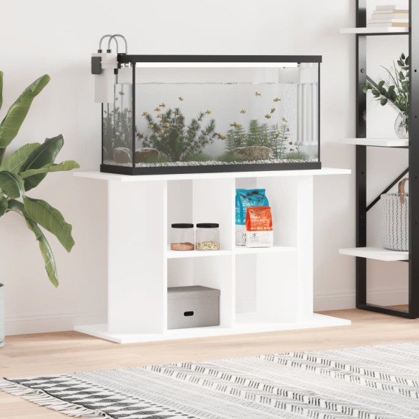 Aquariumständer Weiß 100x40x60 cm Holzwerkstoff