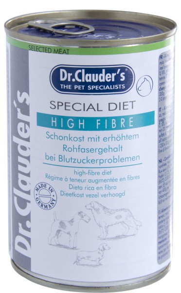 Dr. Clauder Selected Meat High Fibre-Protein 400g
