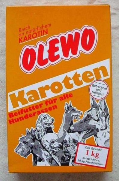 Olewo Karotten-Peletts - 1 kg