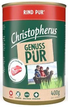 Christopherus Pur Rind 400g-Dose