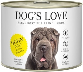 DOG'S LOVE ADULT Huhn 200g