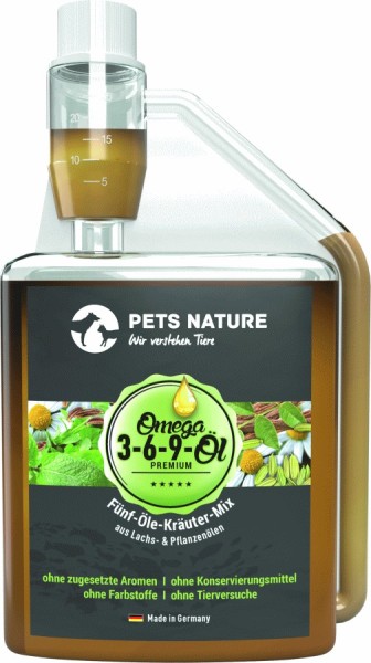 Pets Nature 3-6-9-Kräuteröl 250 ml