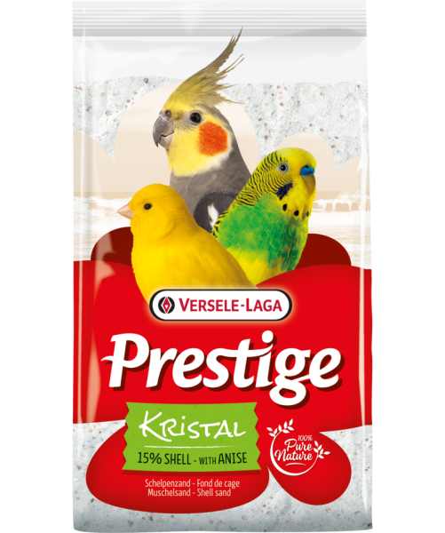 Versele-Laga Bird Prestige Kristal Muschelsand weiß 5kg