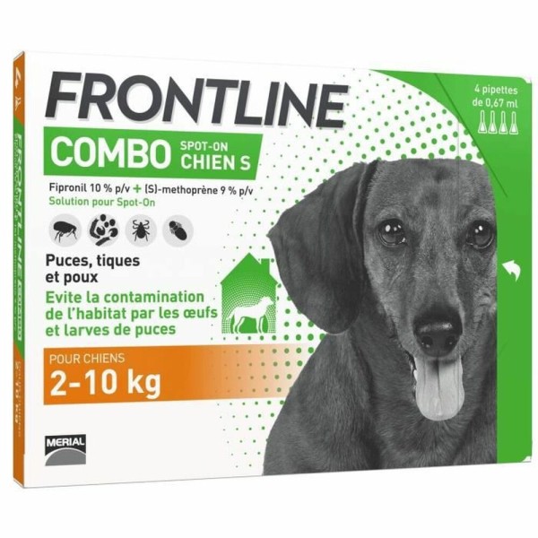Hundepipette Frontline Combo 2-10 Kg 4 Stück