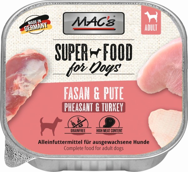 Macs Dog Fasan + Pute 150gS