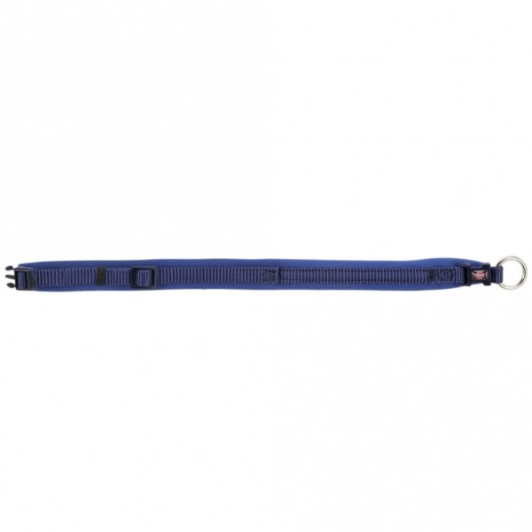 Trixie Premium Halsband, extra breite Neopren Polsterung - indigo/royalblau - 56-62 cm/25 mm