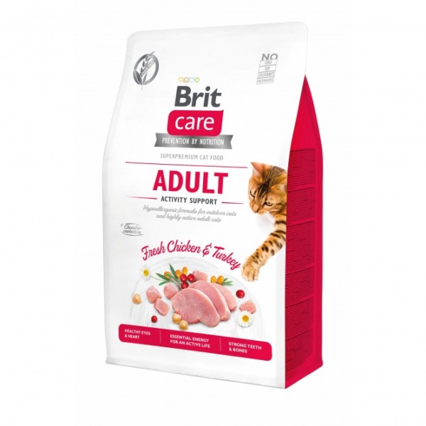 Brit Care Cat Grain-Free - Adult - Activity Support - 400g