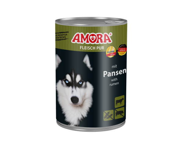AMORA Dog Fleisch Pur Adult Pansen 400gD