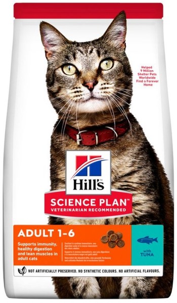 Hills Science Plan Katze Adult Thunfisch 1,5kg
