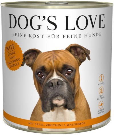 DOG'S LOVE ADULT Pute 800g