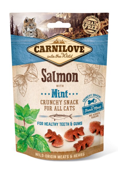 Carnilove Cat Crunchy Salm+Mint 50g