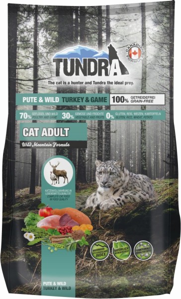 Tundra Cat Turkey+Game 272g Trockenfutter