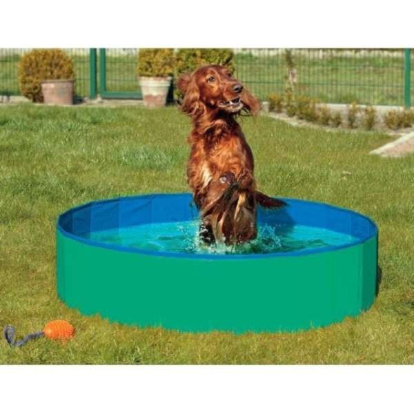 Karlie DOGGY POOL der Swimmingpool für Hunde - Grün-Blau - 80 cm