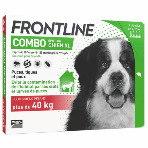 Hundepipette Frontline Combo 40-60 Kg 4 Stück