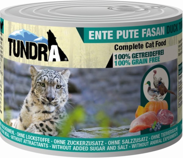 Tundra Cat Ente, Pute & Fasan 200g Dose