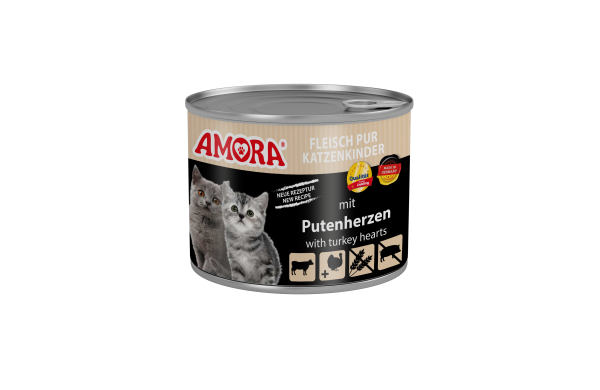 AMORA Cat Katzenkinder mit Putenherzen 200gD
