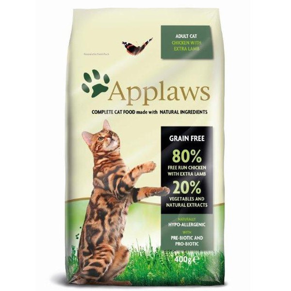 Applaws Cat Trockenfutter Hühnchen mit Lamm - 400 g