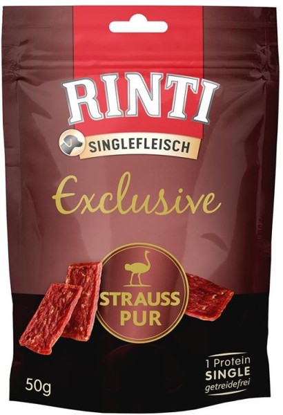 RINTI Exclusive Snack Strauß 50g