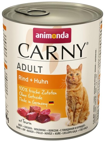 Animonda Cat Dose Carny Adult Rind & Huhn 800g