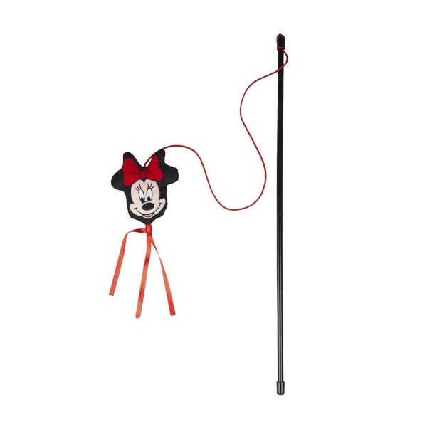 Katzenspielzeug Minnie Mouse Schwarz Rot