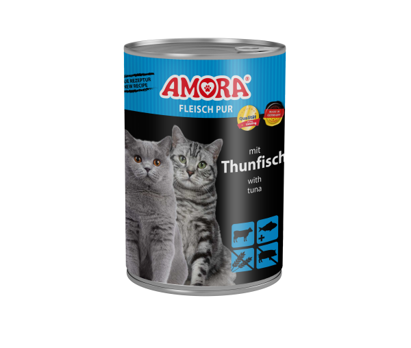 AMORA Cat Fleisch Pur Thunfisch 400gD
