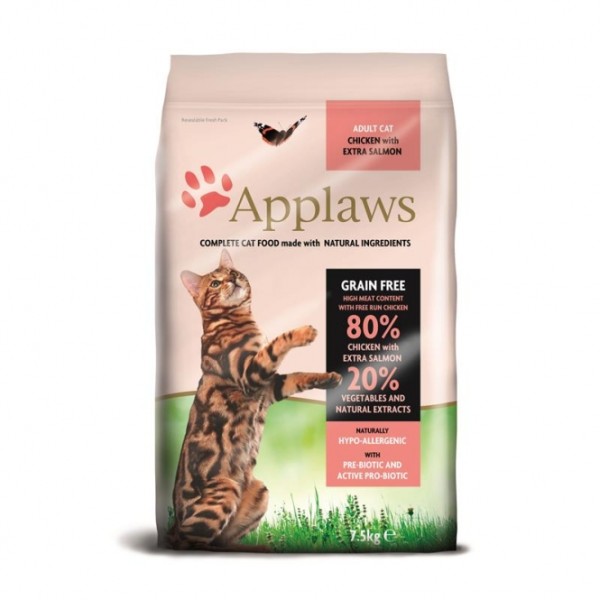 Applaws Cat Huhn & Lachs 7,5kg