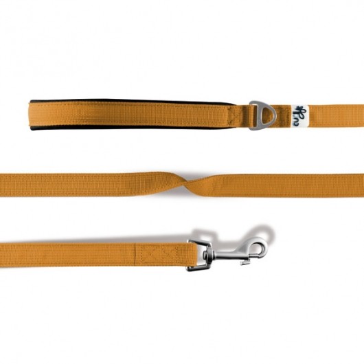 Curli Basic Leine Nylon - Orange - 140cm/1,5cm
