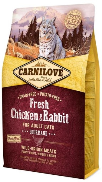 Carnilove Cat Fresh Chick+Rab 2kg